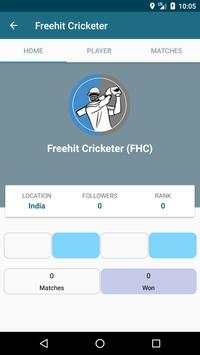 Freehit Cricketer screenshot 4
