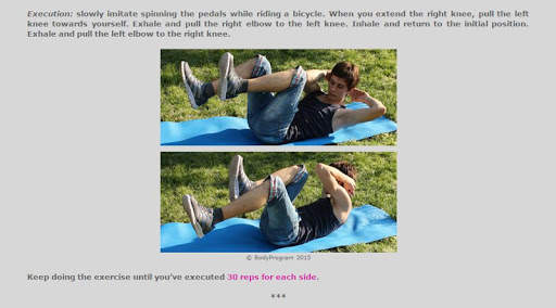 Abs Routine for Teens screenshot 9