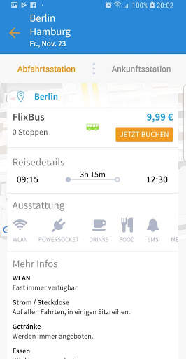 Compare Car, Train and Bus Trips screenshot 3