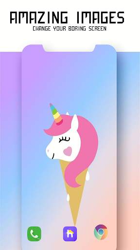 kawaii Unicorn Wallpapers - cute backgrounds 2021 screenshot 3