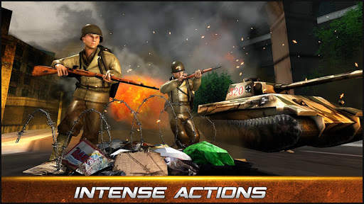 Fire Army War Squad - Fire Free Shooting Games screenshot 1
