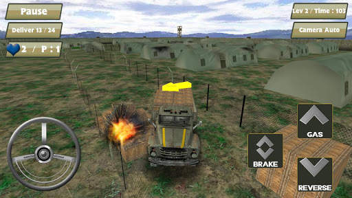 Army Truck Battle 3D screenshot 3