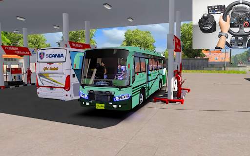 US Smart Coach Bus 3D: Free Driving Bus Games screenshot 3