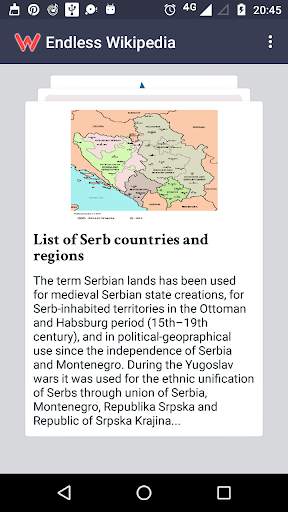 Endless Wikipedia Articles 5 تصوير الشاشة