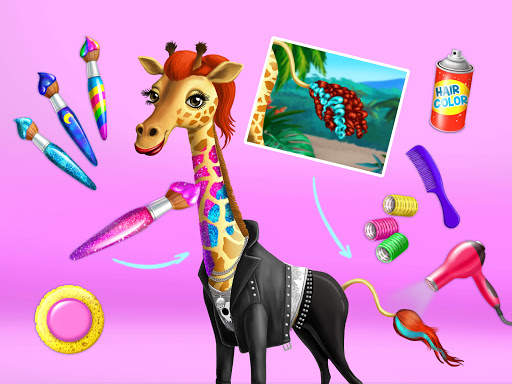 Jungle Animal Hair Salon скриншот 16