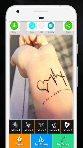 Tattoo Maker - Love Tattoo Maker screenshot 5