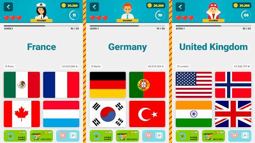 Bandiere 2: Geografia Quiz screenshot 6