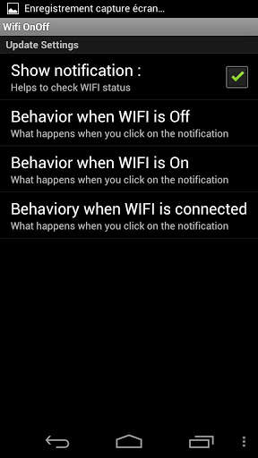Wifi on/off - Widget screenshot 3