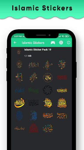 Islamic Sticker for Whatsapp - Arabic Stickers App screenshot 5