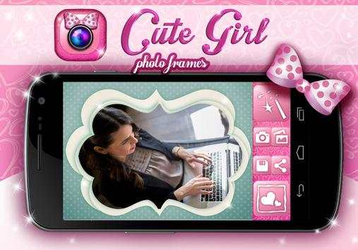 Cute Girly Photo Frames screenshot 1