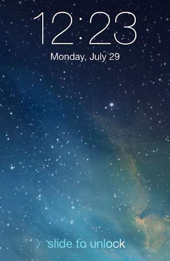 HotLock - IOS lock screen theme screenshot 1