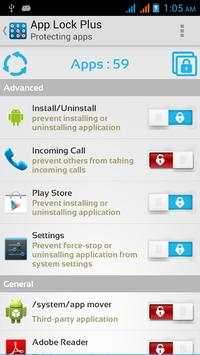 App Lock Plus 2 تصوير الشاشة
