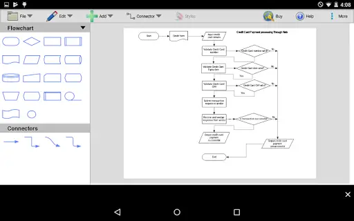 ClickCharts Flowcharts screenshot 2