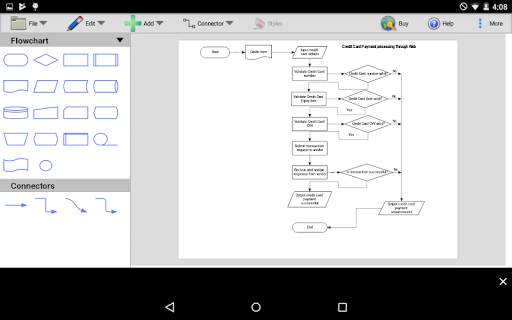 ClickCharts Flowcharts screenshot 2