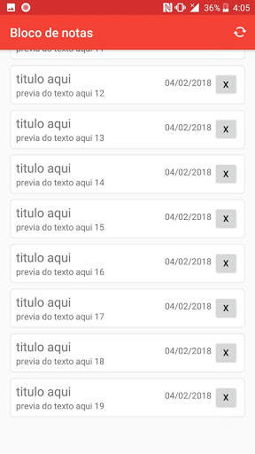 Bloco de anotações 2 تصوير الشاشة