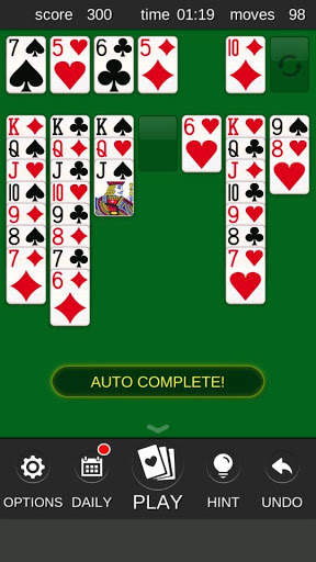 Easy Solitaire screenshot 1