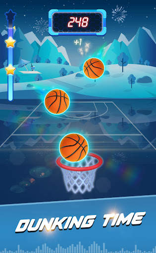 Beat Dunk - Free Basketball with Pop Music screenshot 2