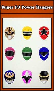 Super Power PJ Rangers Mask screenshot 3