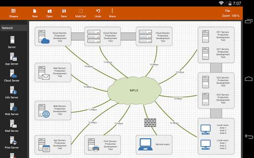 Flowdia Diagrams Lite screenshot 4