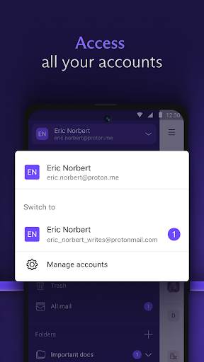 Proton Mail: Encrypted Email screenshot 3