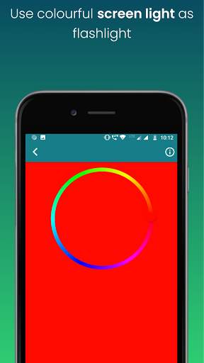 Free Flashlight App - Front / Back / Screen Light screenshot 4
