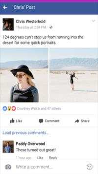 Zero Facebook screenshot 3