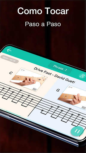 Simulador de guitarra con ritmo libre y juegos screenshot 8
