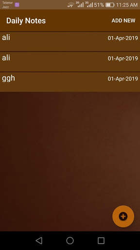Daily Notes Free screenshot 4