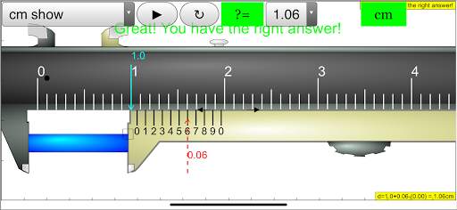 Vernier Calipers Simulator screenshot 4