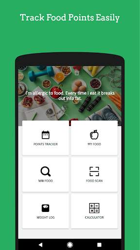WW Points - Food, Tracker & Calculator screenshot 1