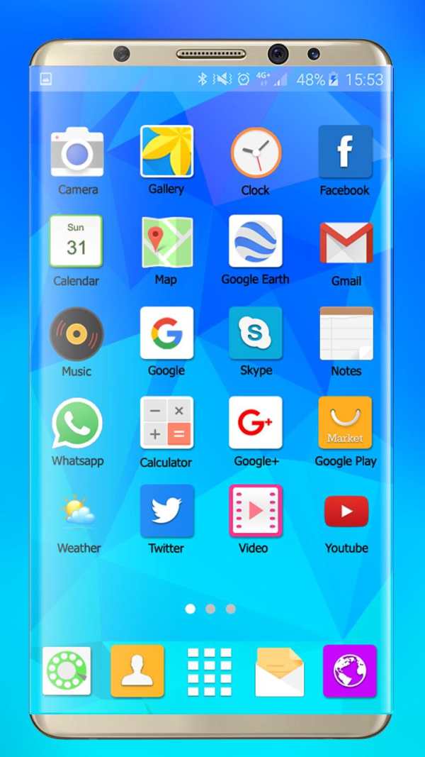 Launcher and Theme for Samsung S8 Edge, Galaxy s8 screenshot 2
