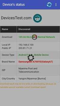 Device's status screenshot 4