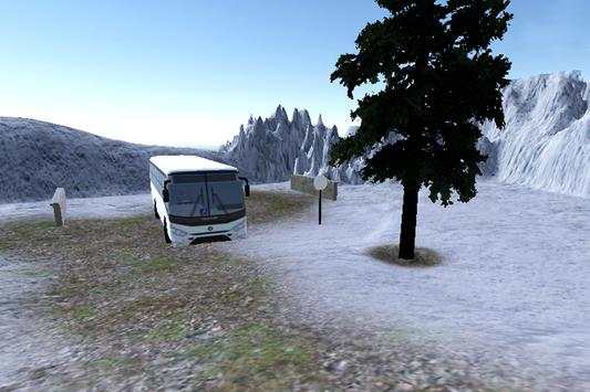 3D Snow Bus Drive screenshot 5
