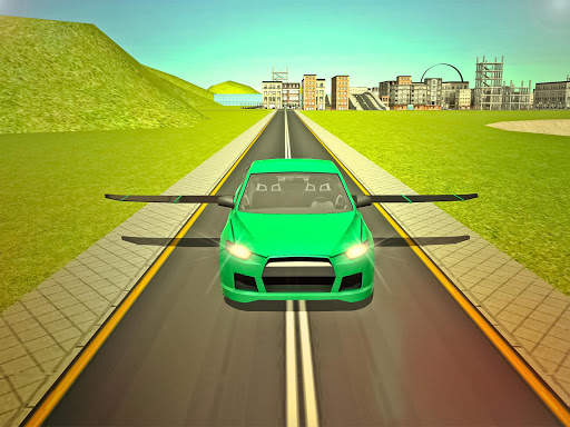 Flying Sport Car Simulator2016 screenshot 12