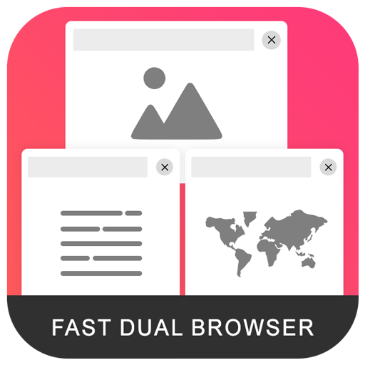 Dual Browser &amp; Split Screen Browser icon