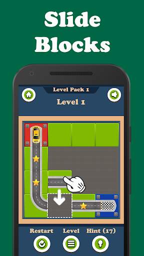 Unblock Taxi Slide Tile Puzzle screenshot 2