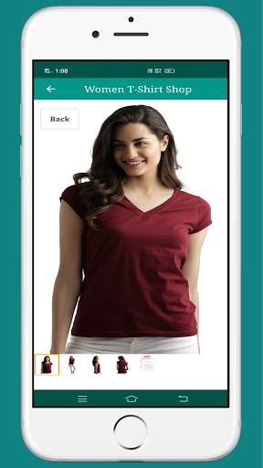 Women T-Shirt Shopping App screenshot 4