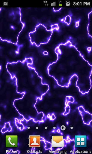 Electric Plasma Live Wallpaper screenshot 3