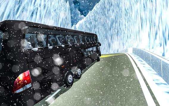 Snow Bus Driving Simulator 3D screenshot 4