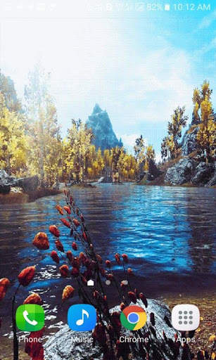 Lake Flowers Live Wallpaper screenshot 3