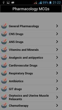 Pharmacology MCQs 2 تصوير الشاشة