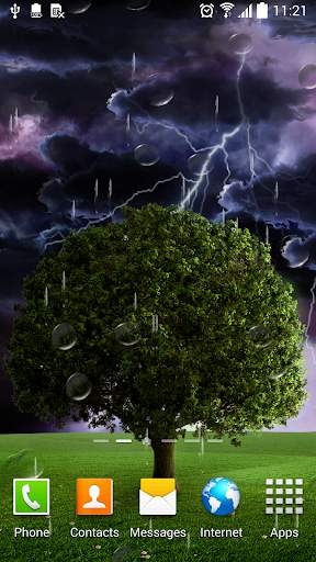 Thunderstorm Live Wallpaper screenshot 2