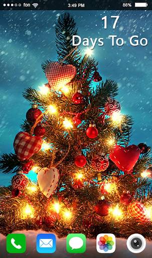 Christmas Countdown Live Wallpaper screenshot 6