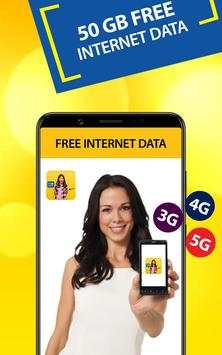 Free data internet free 3g 4g Free MB Prank screenshot 2
