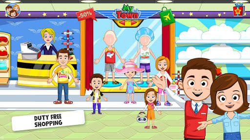 My Town Airport games for kids screenshot 10