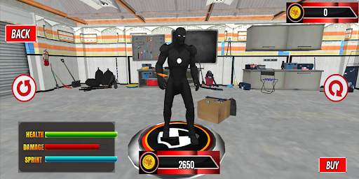 flying Super Iron Hero : Warrior of Crime City स्क्रीनशॉट 1