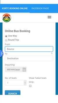 KSRTC Booking online screenshot 1