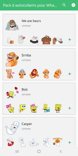 Cartoon Lion Stickers screenshot 4