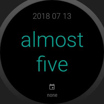Twelveish - Customizable Text Watch Face for Wear screenshot 7