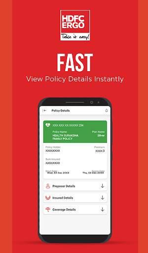 HDFC ERGO Insurance App screenshot 10